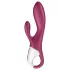Satisfyer Heated Affair - vibrátor na klitoris s ohřevem - červený