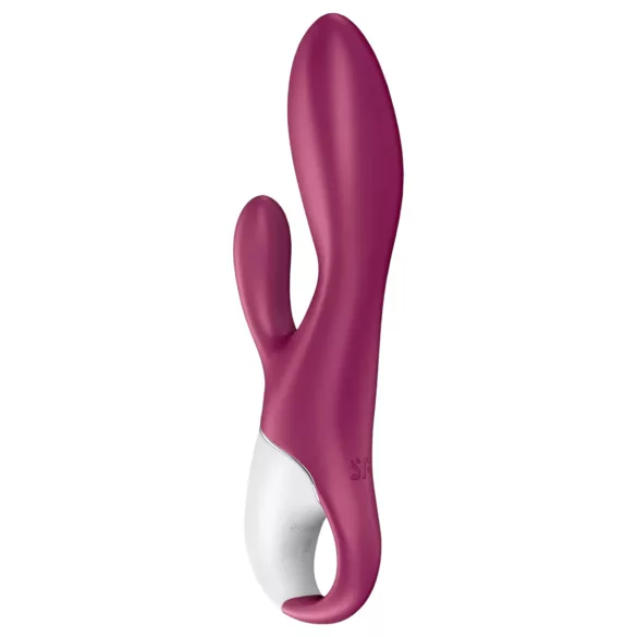 Satisfyer Heated Affair - vibrátor na klitoris s ohřevem - červený