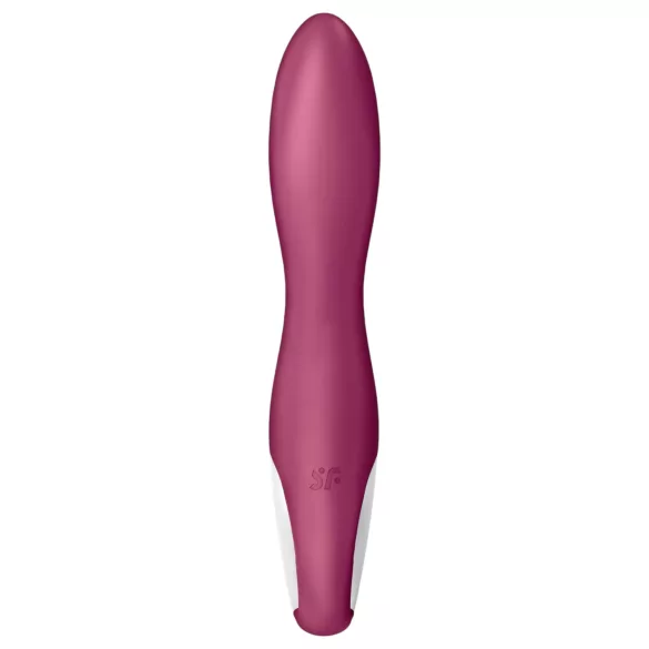 Satisfyer Heated Affair - vibrátor na klitoris s ohřevem - červený