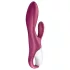 Satisfyer Heated Affair - vibrátor na klitoris s ohřevem - červený