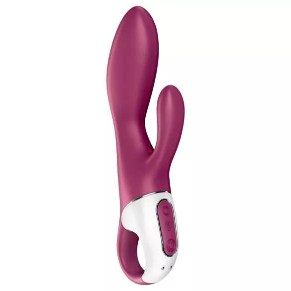 Satisfyer Heated Affair - vibrátor na klitoris s ohřevem - červený