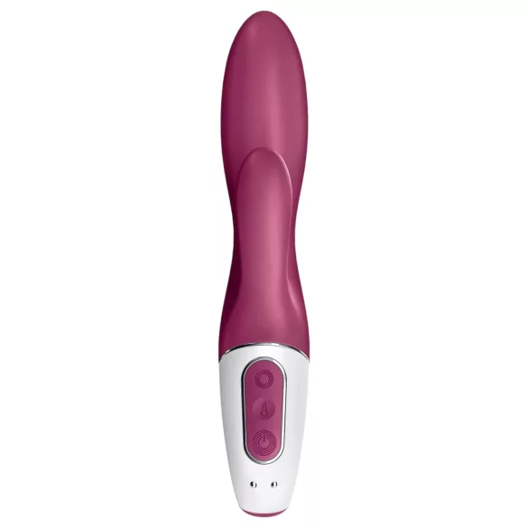 Satisfyer Heated Affair - vibrátor na klitoris s ohřevem - červený