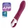 Satisfyer - vibrátor na G-bod s ohřevem a akumulátorem - červený
