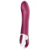 Satisfyer - vibrátor na G-bod s ohřevem a akumulátorem - červený