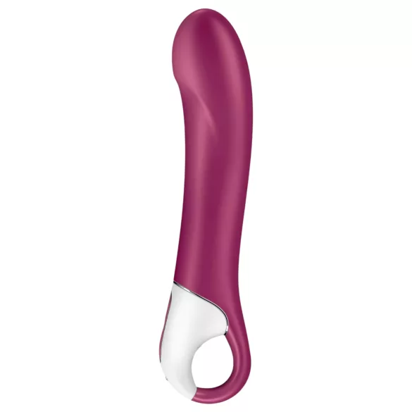Satisfyer - vibrátor na G-bod s ohřevem a akumulátorem - červený