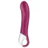 Satisfyer - vibrátor na G-bod s ohřevem a akumulátorem - červený