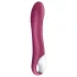 Satisfyer - vibrátor na G-bod s ohřevem a akumulátorem - červený