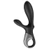 Satisfyer Heat Climax+ - anální vibrátor s ohřevem ovládaný aplikací (černý)