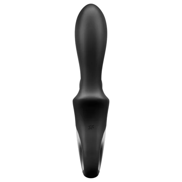 Satisfyer Heat Climax+ - anální vibrátor s ohřevem ovládaný aplikací (černý)