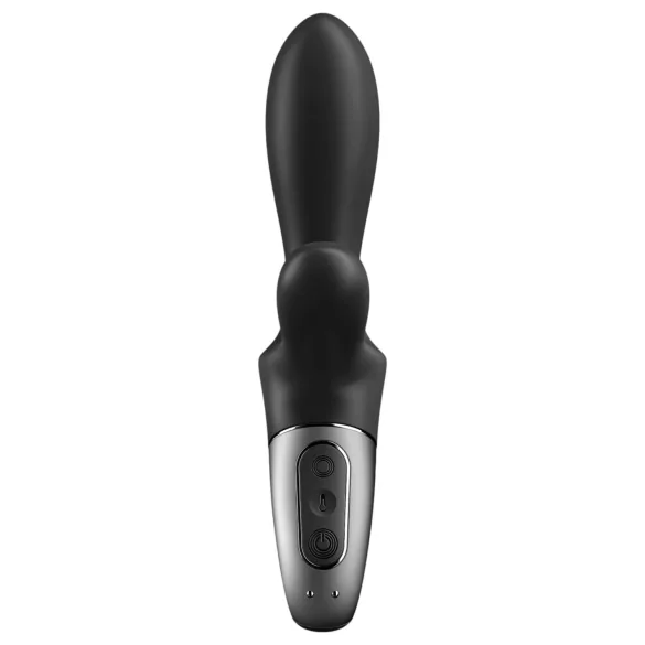 Satisfyer Heat Climax+ - anální vibrátor s ohřevem ovládaný aplikací (černý)