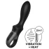 Satisfyer Heat Climax - Anální vibrátor s vyhříváním ovládaný aplikací (černý)