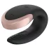 Satisfyer Double Love - párový vibrátor - dálkové ovládání - černá