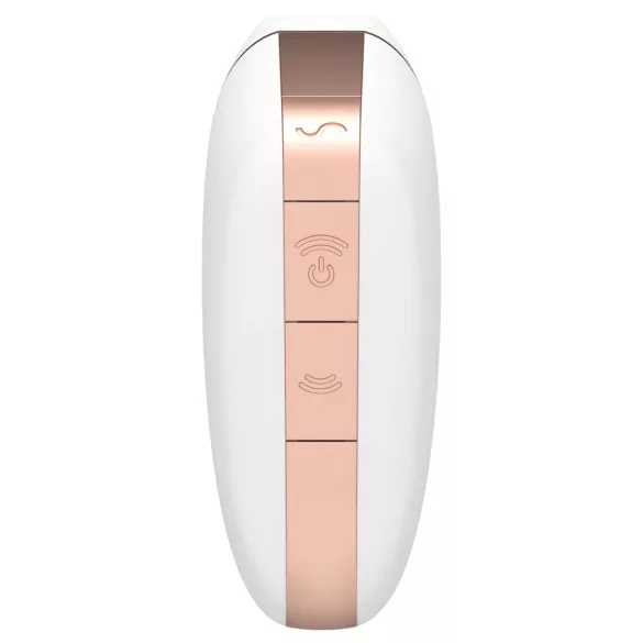 Satisfyer Love Triangle - chytrý stimulátor klitorisu s tlakovými vlnami - bílý