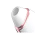 Satisfyer Love Triangle - chytrý stimulátor klitorisu s tlakovými vlnami - bílý