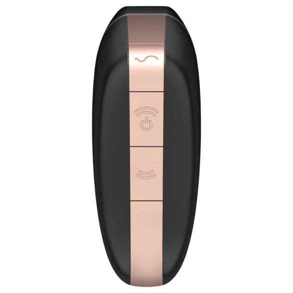 Satisfyer Love Triangle - chytrý stimulátor klitorisu s tlakovými vlnami - černý