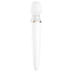   Satisfyer Double Wand-er - masážní vibrátor - chytrý - bílý