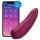 Satisfyer Curvy 1+ - chytrý stimulátor klitorisu s tlakovými vlnami - červený