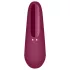 Satisfyer Curvy 1+ - chytrý stimulátor klitorisu s tlakovými vlnami - červený