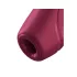 Satisfyer Curvy 1+ - chytrý stimulátor klitorisu s tlakovými vlnami - červený