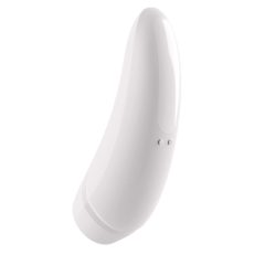   Satisfyer Curvy 1+ - nabíjecí vodotěsný smart vibrátor a stimulátor klitorisu (bílý)