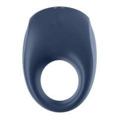   Satisfyer Strong One - nabíjecí, vodotěsný smart kroužek na penis (modrý)