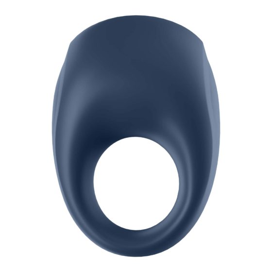 Satisfyer Strong One - nabíjecí, vodotěsný smart kroužek na penis (modrý)