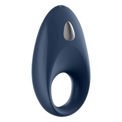   Satisfyer Mighty One - nabíjecí, vodotěsný smart kroužek na penis (modrý)