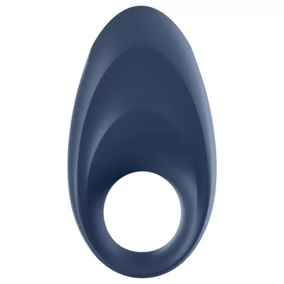 Satisfyer Mighty One - vibrační erekční kroužek - chytrý - modrý