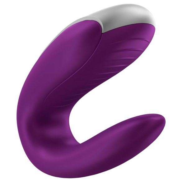 Satisfyer - párový vibrátor s aplikací - fialový