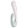 Satisfyer Heat Wave - App-ovládaný vyhřívaný vibrátor (máta)