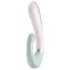 Satisfyer Heat Wave - App-ovládaný vyhřívaný vibrátor (máta)