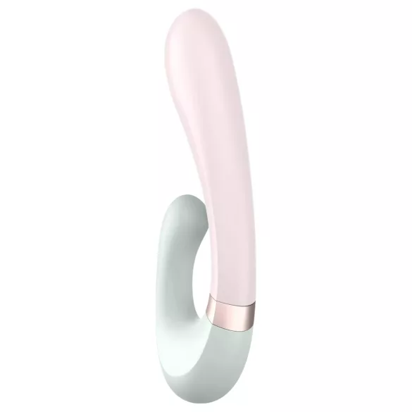Satisfyer Heat Wave - App-ovládaný vyhřívaný vibrátor (máta)