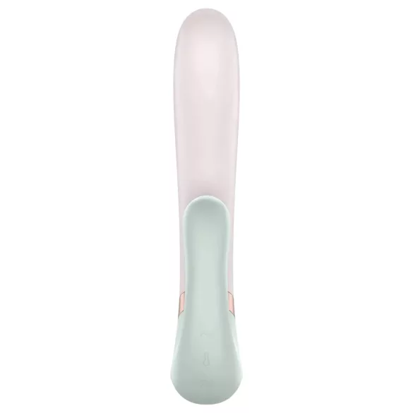 Satisfyer Heat Wave - App-ovládaný vyhřívaný vibrátor (máta)