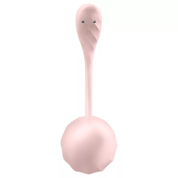 Satisfyer - vibrační vajíčko na dálkové ovládání - růžové