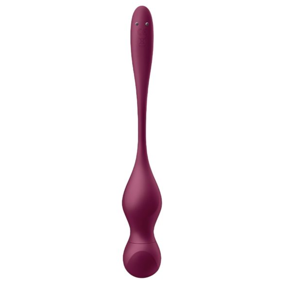 Satisfyer Love Birds Vary - chytré, variabilní venušiny kuličky (červené)