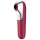 Satisfyer Dual Love - vibrátor na klitoris a vagínu - chytrý - červený