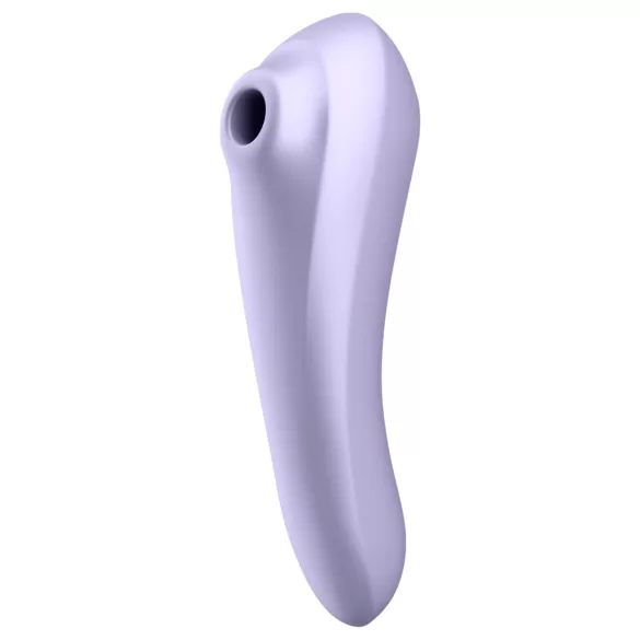Satisfyer Dual Pleasure - chytrý 2v1 vibrátor s vlnami vzduchu - fialový
