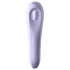 Satisfyer Dual Pleasure - chytrý 2v1 vibrátor s vlnami vzduchu - fialový