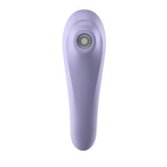   Satisfyer Dual Pleasure - nabíjecí, vodotěsný smart vibrátor na klitoris a vagínu (fialový)