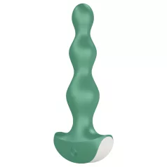   Satisfyer - anální vibrátor s vibracemi - dobíjecí, vodotěsný, zelený