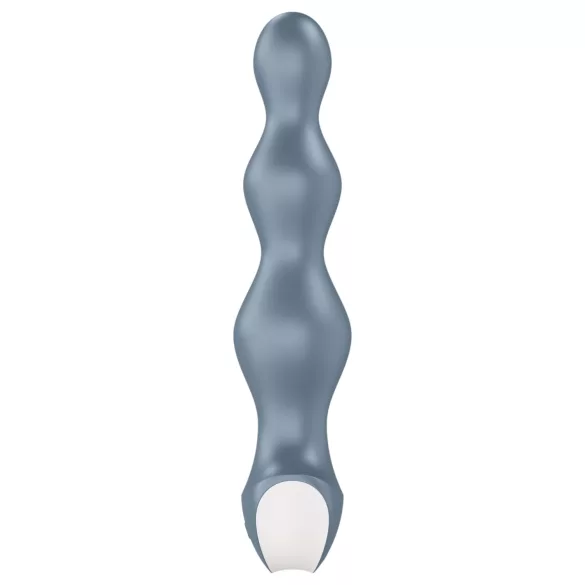 Satisfyer Lolli-Plug 2 - vibrační anální kolík - dobíjecí, vodotěsný, šedý
