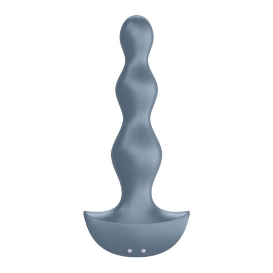 Satisfyer Lolli-Plug 2 - nabíjecí, vodotěsný anální vibrátor (šedý)