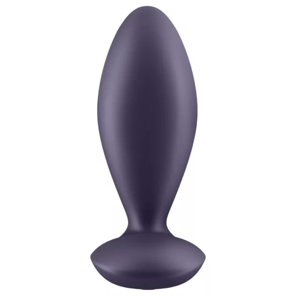 Satisfyer Power Plug - anální vibrátor s dálkovým ovládáním - fialový