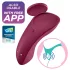 Satisfyer Sexy Secret - vibrační kalhotky ovládané aplikací (červené)