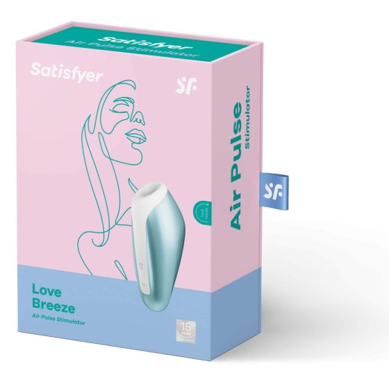 Satisfyer Love Breeze - nabíjecí, vodotěsný stimulátor na klitoris (modrý)