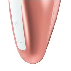   Satisfyer Love Breeze - nabíjecí, vodotěsný stimulátor na klitoris (broskvový)