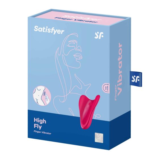 Satisfyer High Fly - nabíjecí, vodotěsný vibrátor na klitoris (purpurový)