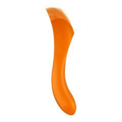   Satisfyer Candy Cane - nabíjecí, vodotěsný vibrátor s dvěma ramínky (oranžový)