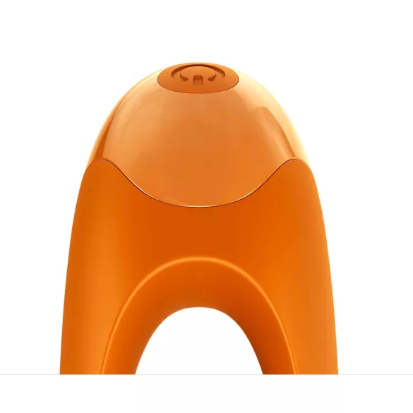 Satisfyer - vibrátor dvouramenný, vodotěsný, nabíjecí - oranžový