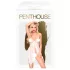 Penthouse - babydoll sada - krajka, růže - bílá